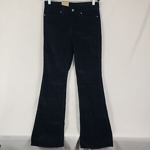 NEW Levis 315 Shaping Bootcut Mid Rise Corduroy Women's Black Size 29X30